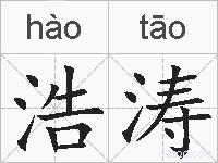 浩涛的拼音