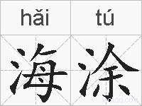 海涂的拼音