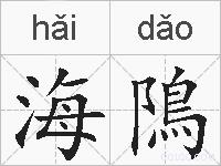 海隝的拼音