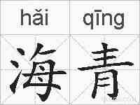 海青的拼音