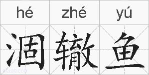 涸辙鱼的拼音