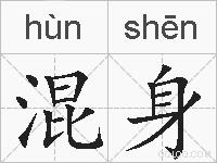 混身的拼音