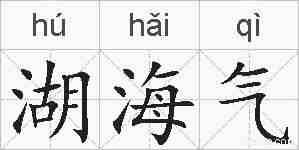 湖海气的拼音
