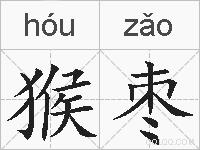 猴枣的拼音