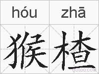 猴楂的拼音