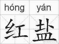 红盐的拼音
