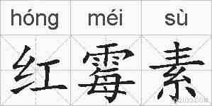 红霉素的拼音