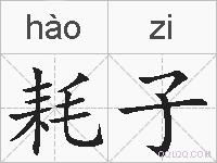 耗子的拼音