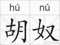 胡奴的拼音