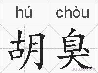 胡臭的拼音