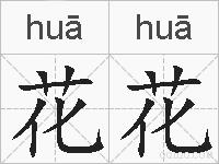 花花的拼音