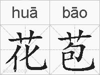 花苞的拼音