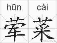 荤菜的拼音
