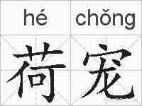 荷宠的拼音