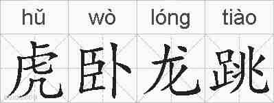 虎卧龙跳的拼音