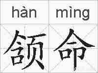 颔命的拼音