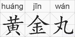 黄金丸的拼音