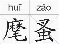 麾蚤的拼音
