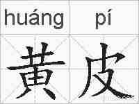黄皮的拼音