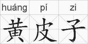 黄皮子的拼音