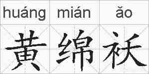 黄绵袄的拼音