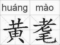 黄耄的拼音