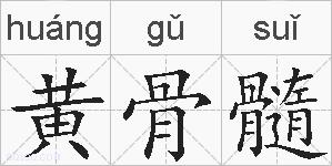 黄骨髓的拼音
