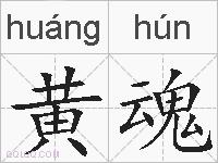 黄魂的拼音