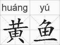 黄鱼的拼音