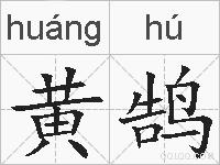 黄鹄的拼音