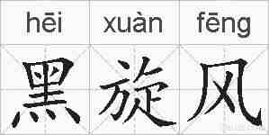 黑旋风的拼音