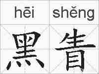 黑眚的拼音
