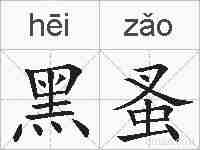 黑蚤的拼音