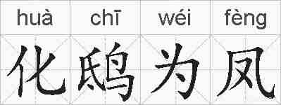化鸱为凤的拼音