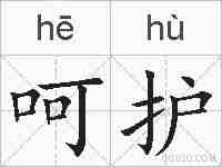 呵护的拼音