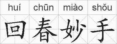 回春妙手的拼音