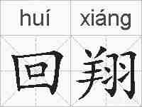 回翔的拼音