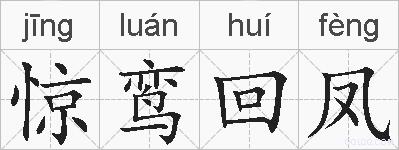 惊鸾回凤的拼音