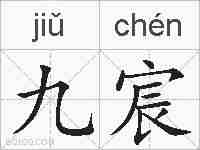 九宸的拼音