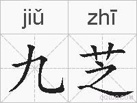 九芝的拼音