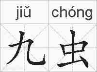 九虫的拼音