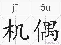 机偶的拼音