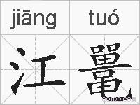 江鼍的拼音