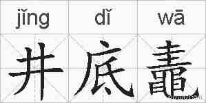 井底鼃的拼音