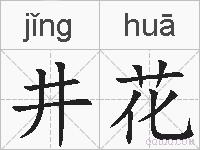 井花的拼音