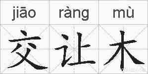 交让木的拼音