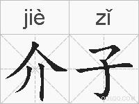 介子的拼音