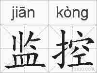 监控的拼音