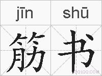 筋书的拼音