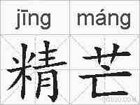 精芒的拼音